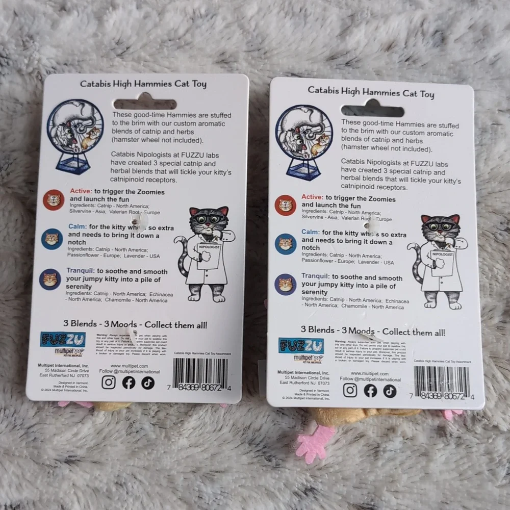 Catabis High Hammies Cat Toys